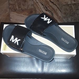 Michael Kors slide ons